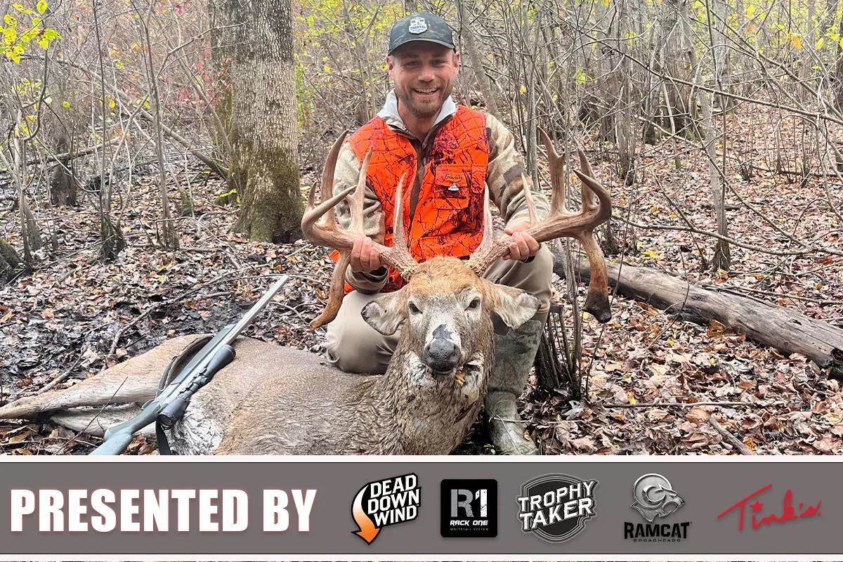 Potential State Record Muzzleloader Buck taken in New Hampshire 