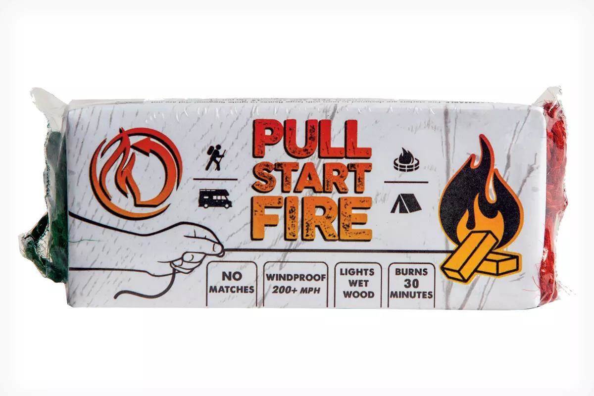 Studio photo of Pull Start Fire fire starters.