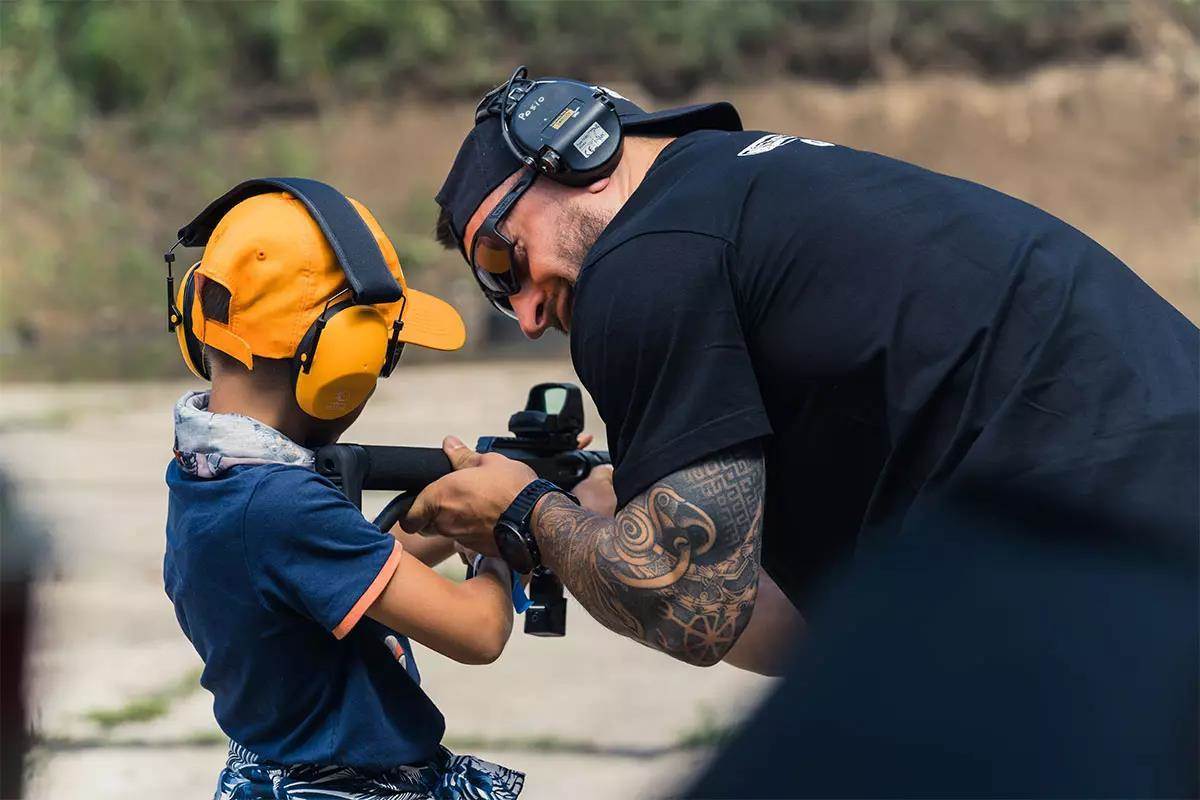 Military Gun Training in Polish Schools 