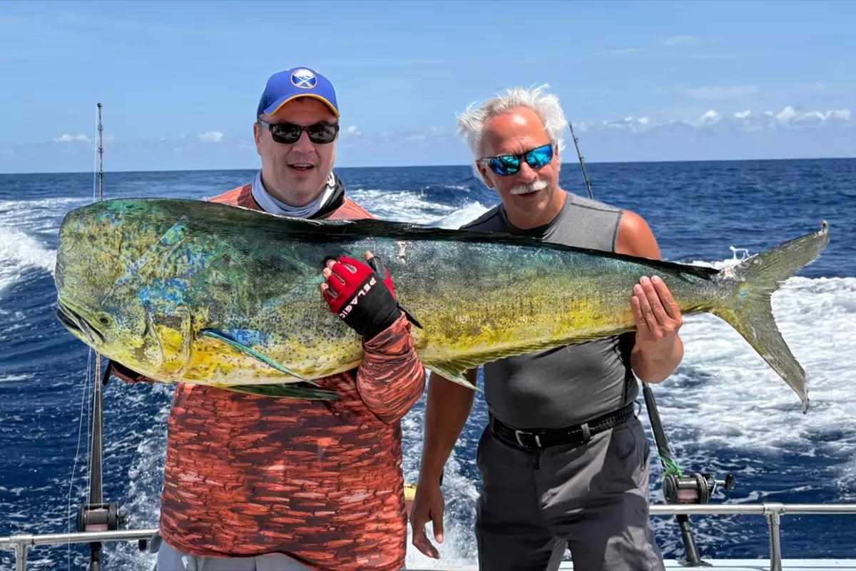 Dolphin Daze: 67-pound Mahi Mahi Landed off Ponce Inlet - Florida