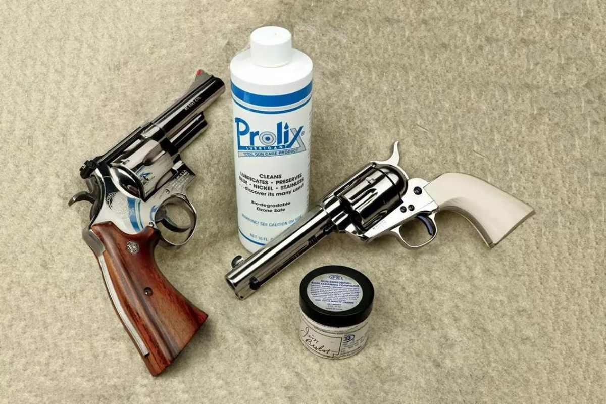 Prolix Cleaning Solution for Nickel-Plated Guns