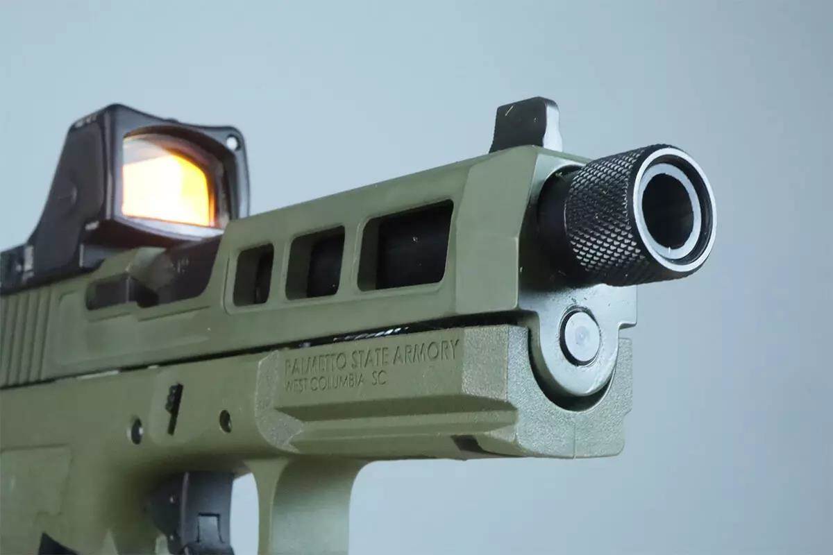 thumbnail image 2 of Palmetto State Armory PSA Micro Dagger Textured Magwell – Choose Your Color – Made In USA 2 of 5