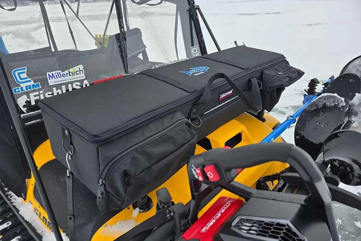 ice fishing gear storage box