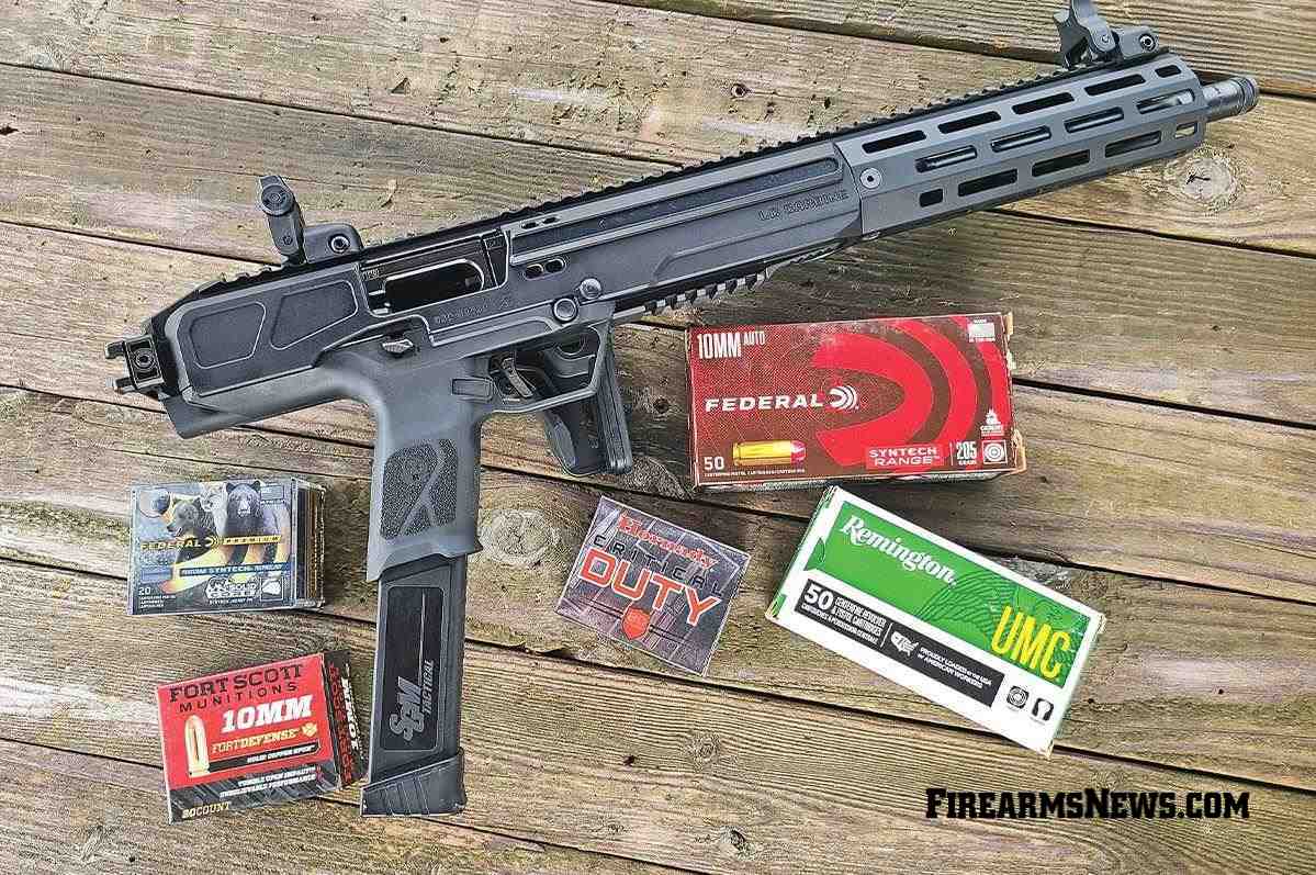 Ruger LCP 10mm with test ammo