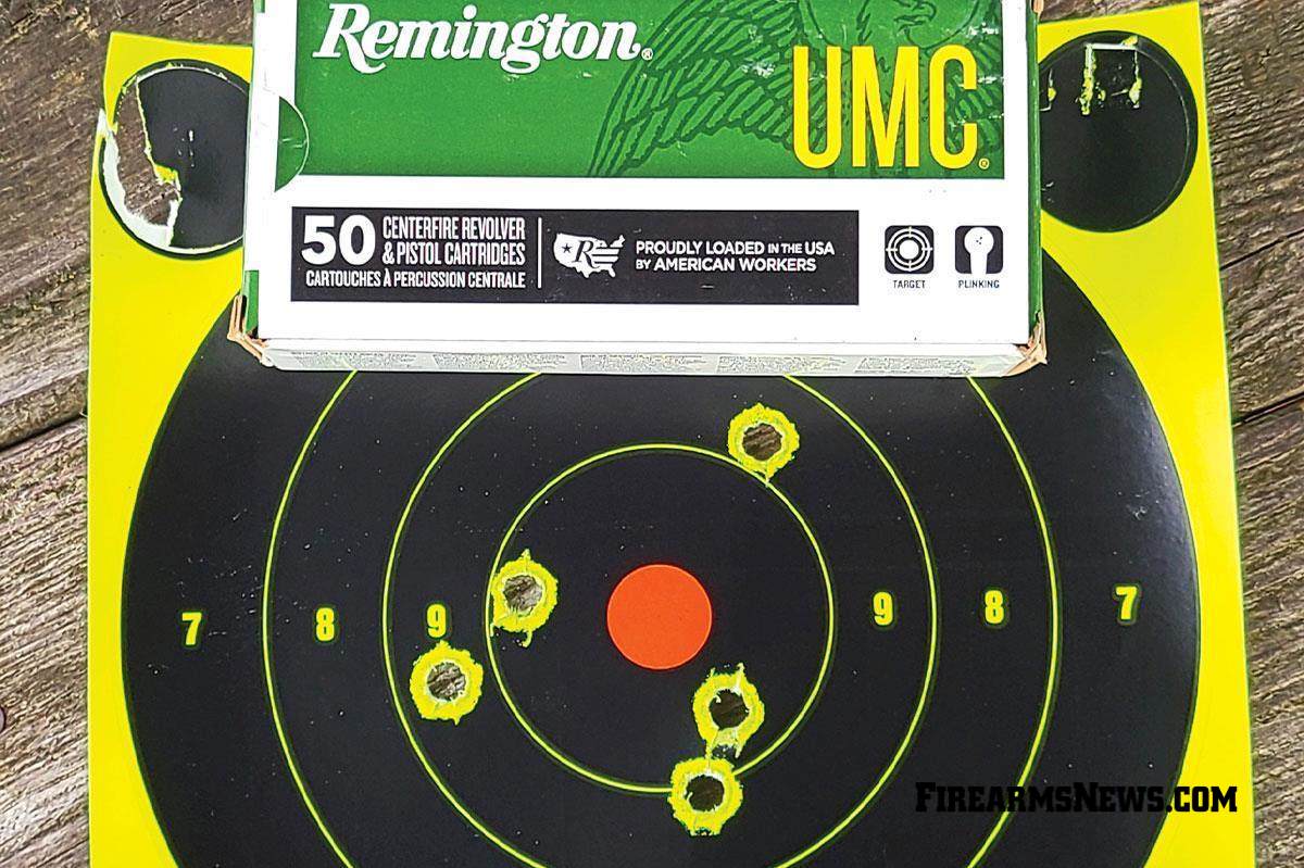 Target showing the accuracy of LCP