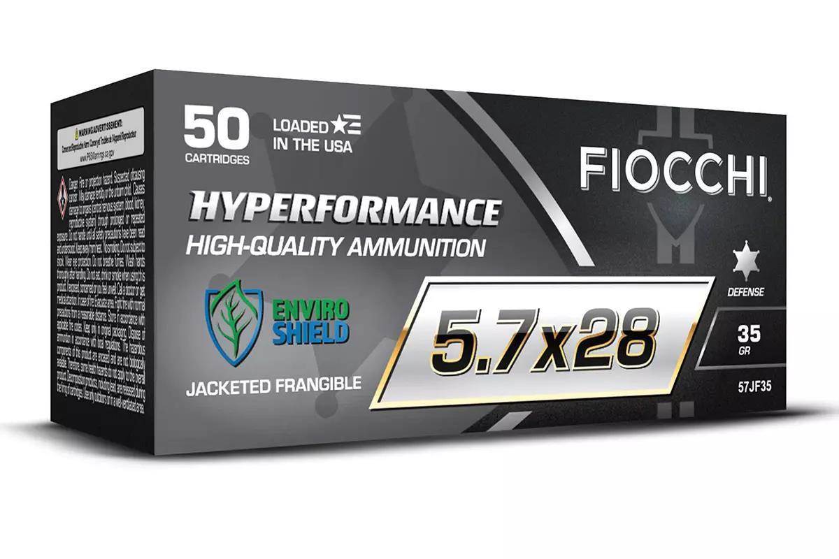 Box of Fiocchi Hyperformance 5.7x28 Ammunition