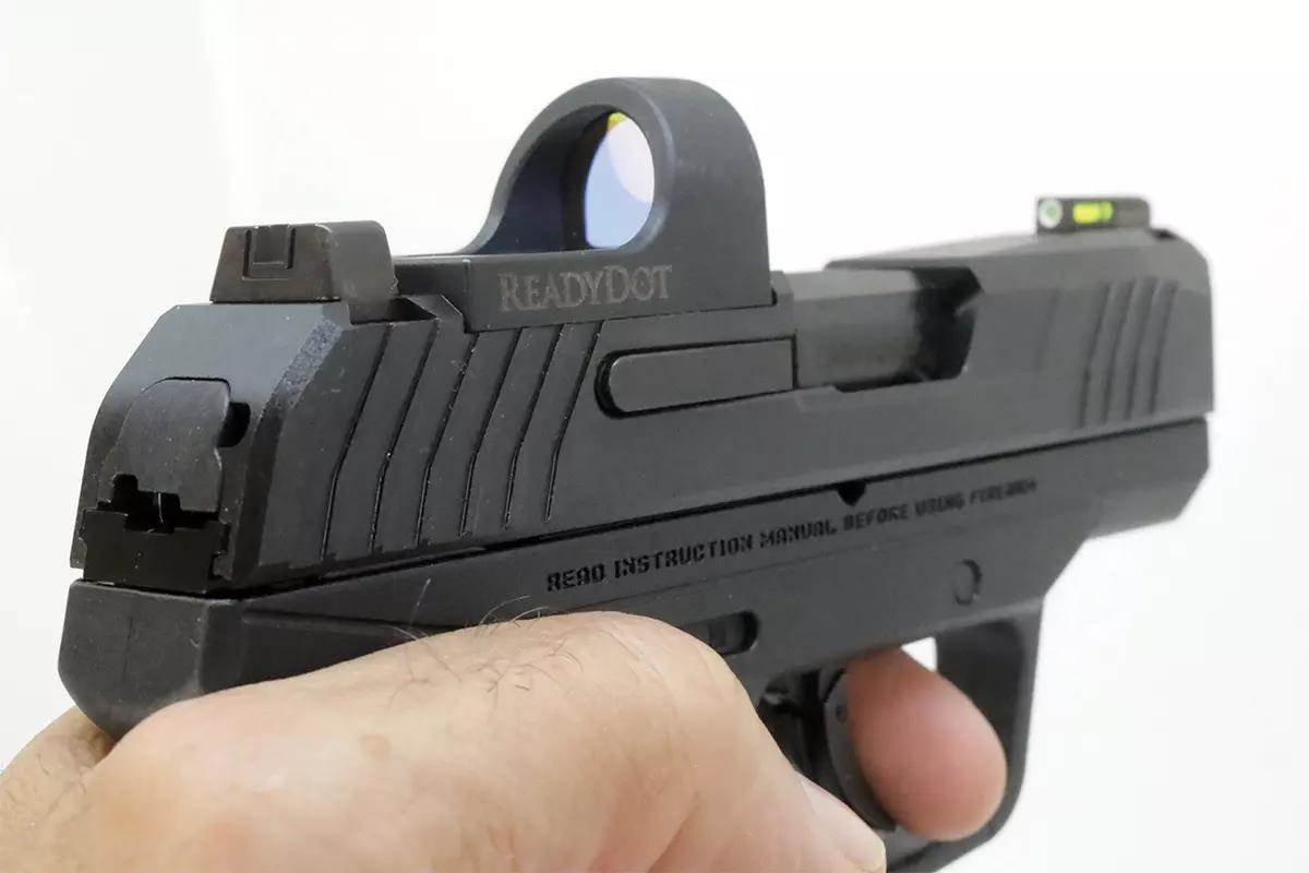 Ruger ReadyDot Pistol Sight: Fiber-Optic Big Dot