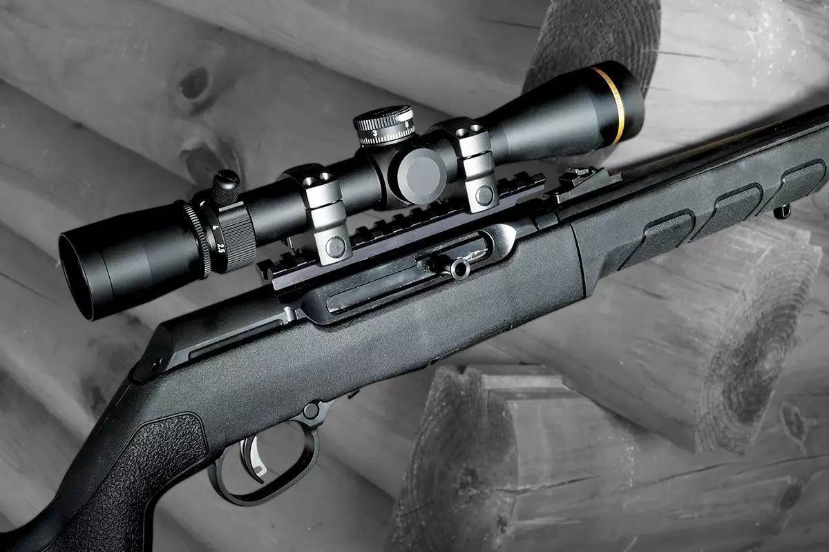 Savage A22 Takedown Blowback-Operated Semiauto Rifle