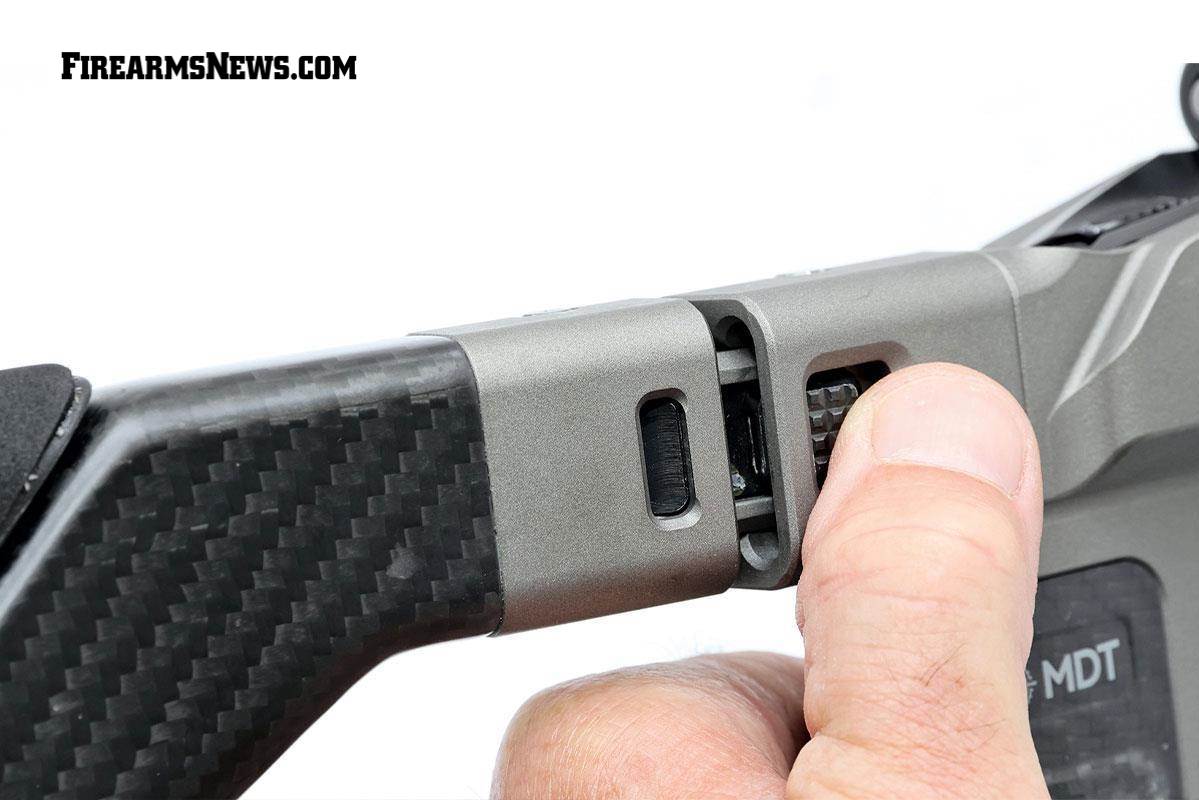 Folding stock on 110 chassis