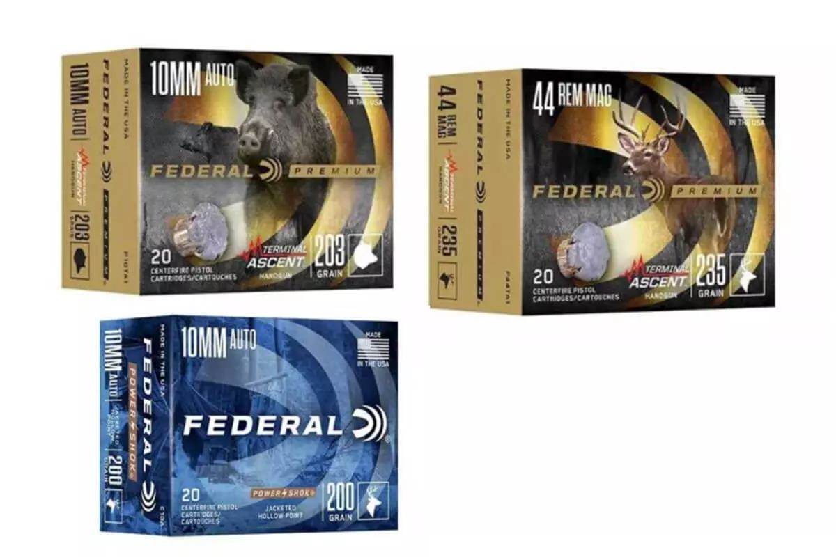 federal handgun ammo