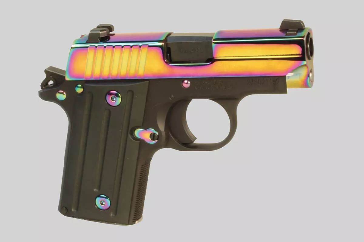 titanium rainbow pistol