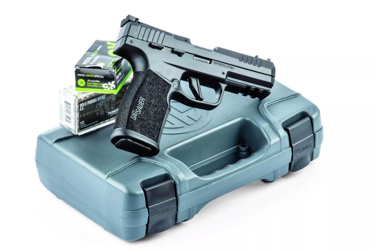 SIG Sauer P322 .22 LR Pistol Boasts 20-Round Capacity
