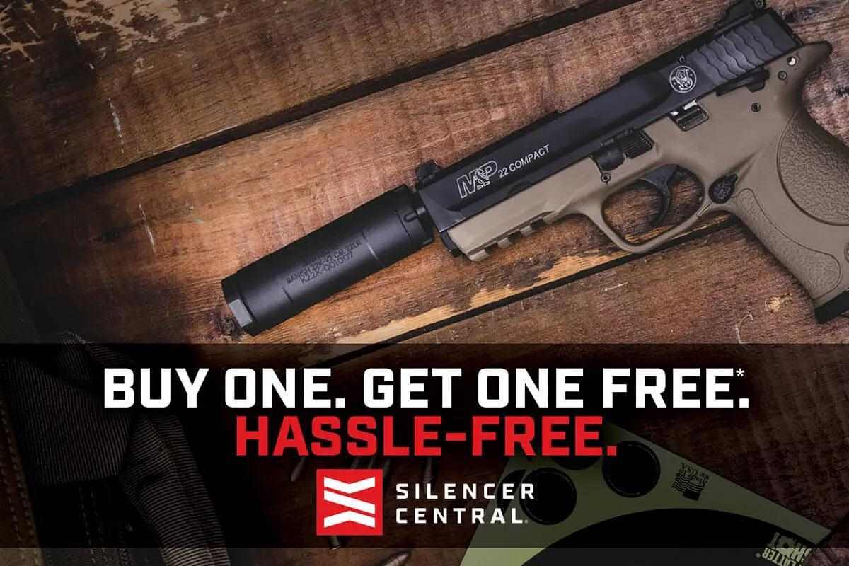 Silencer Central Buy One Get One Free on Banish Suppressors
