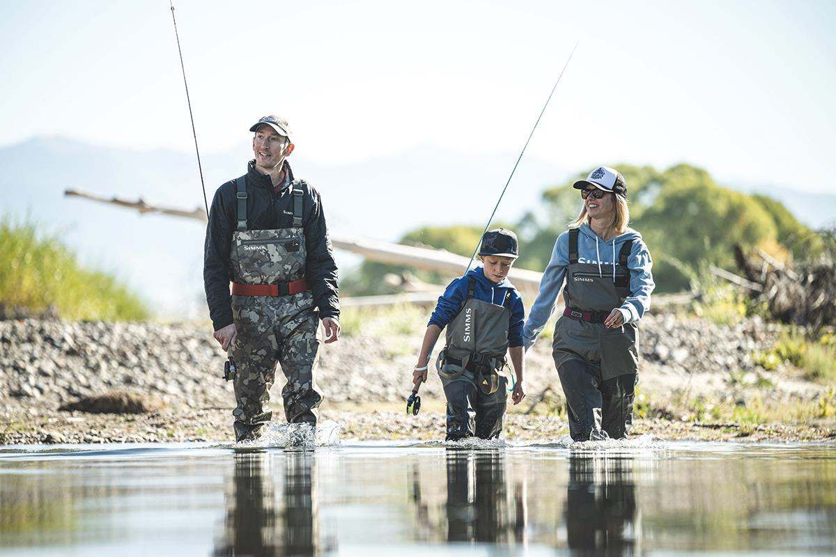 Kid's Waders Help the Next Generation Experience the Awe of Fly Fishing