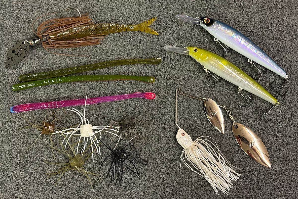 fishing baits assortment