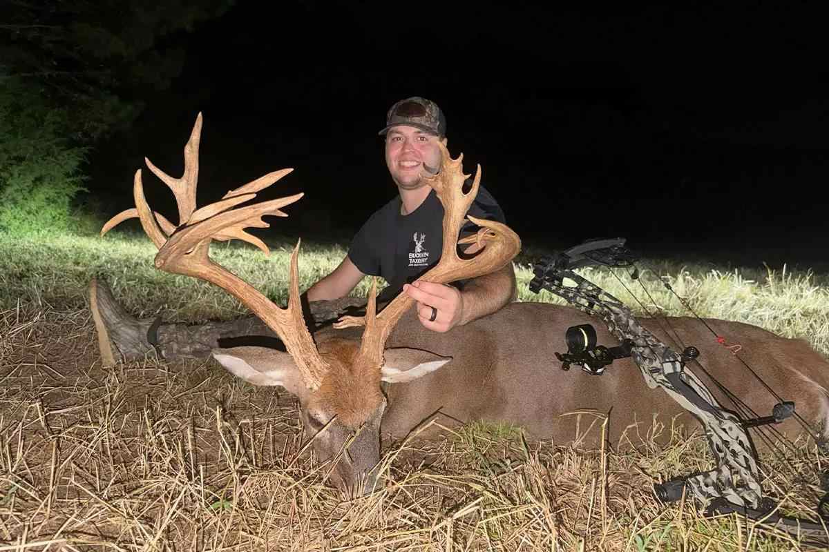 North Carolina Bowhunter Finally Tags Giant Buck After Years of Hunting