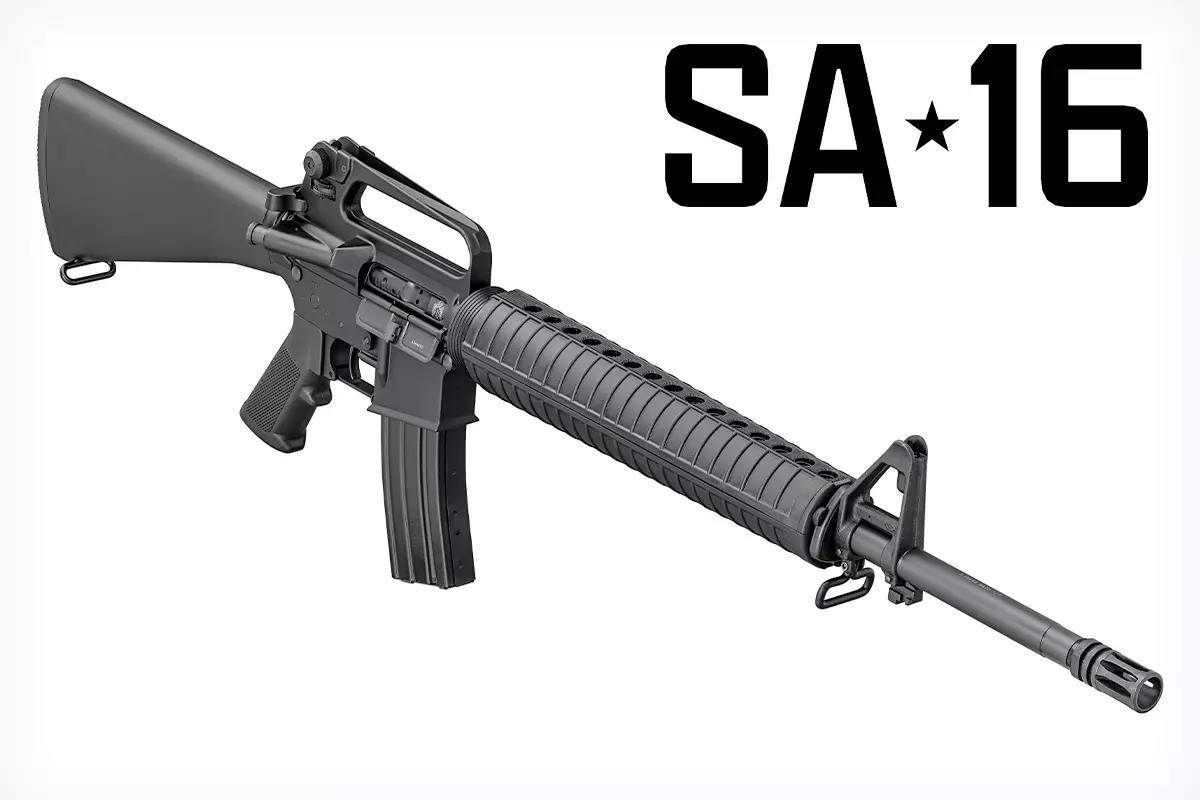 Springfield's New Retro SA-16A2 5.56mm Rifle: First Look