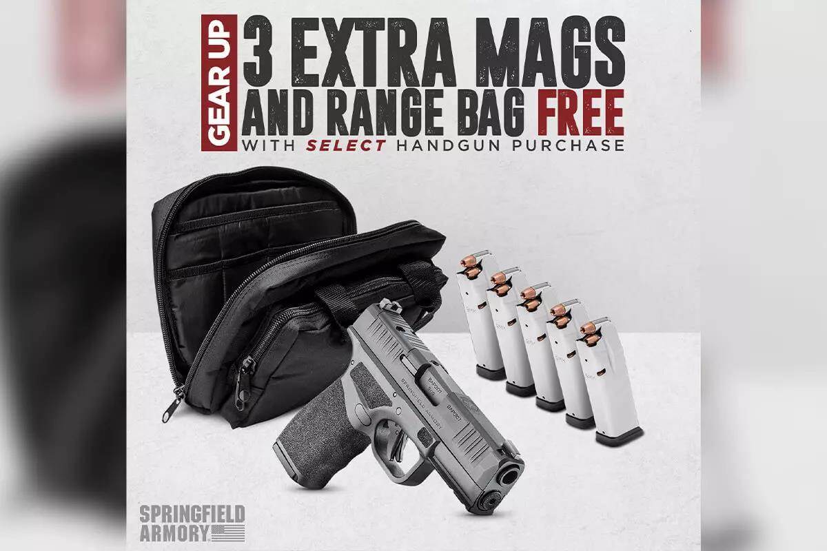 Springfield Armory New Gear Up Promotion for Select Handguns