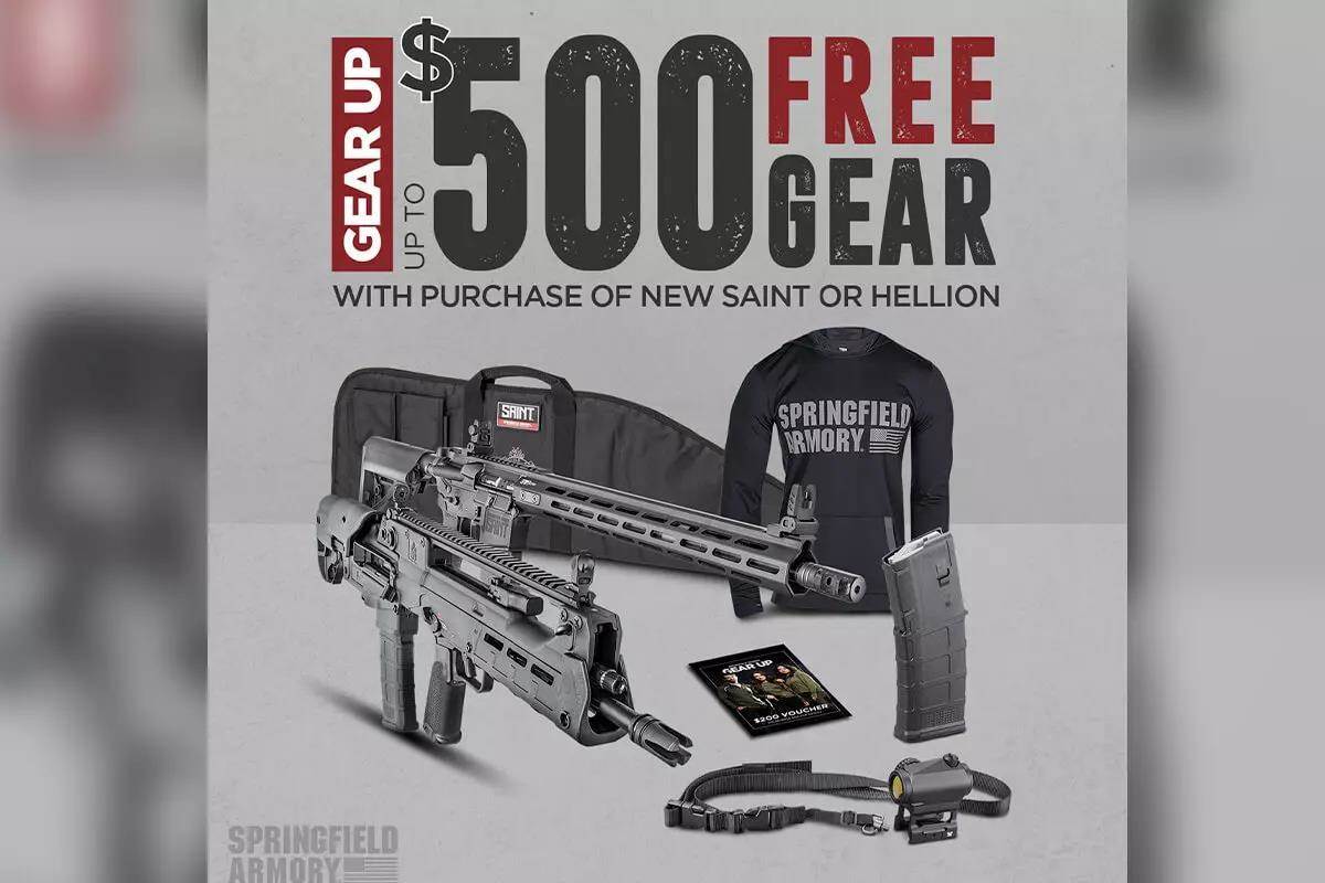 Springfield Armory Gear Up Promotion for Saint and Hellion Rifles