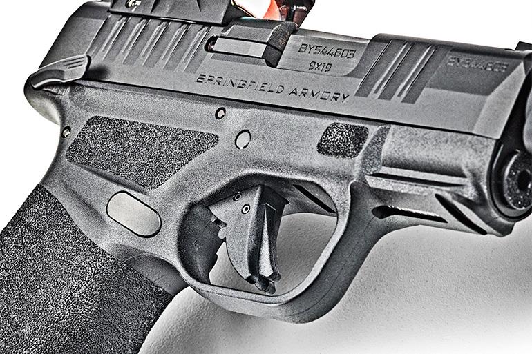 Springfield Armory Hellcat RDP 9mm Trigger and Thumb Safety