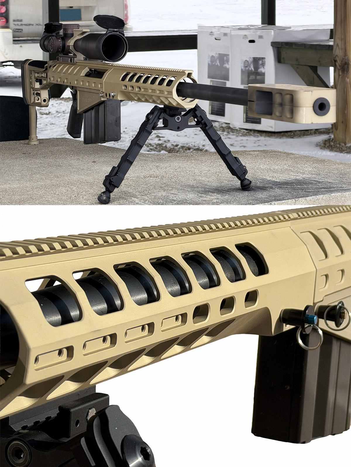 M-LOK slots on Auto-Ordnance Thompson TAO50