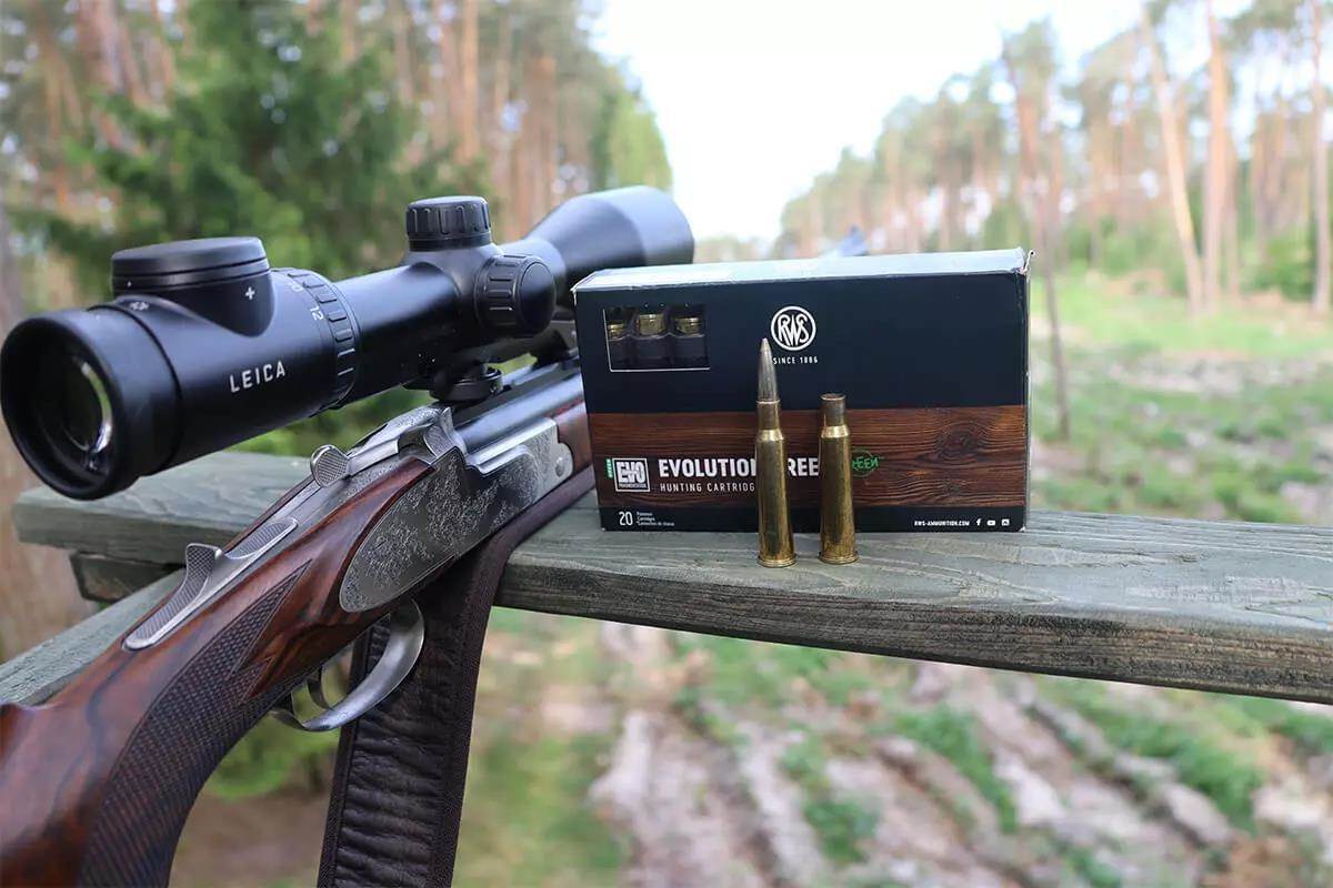 rifle at bench