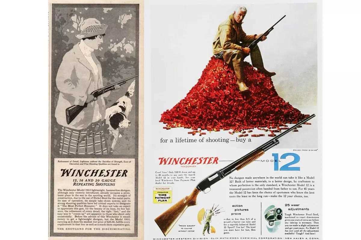 model-12-shotgun-newspaper-advertisements