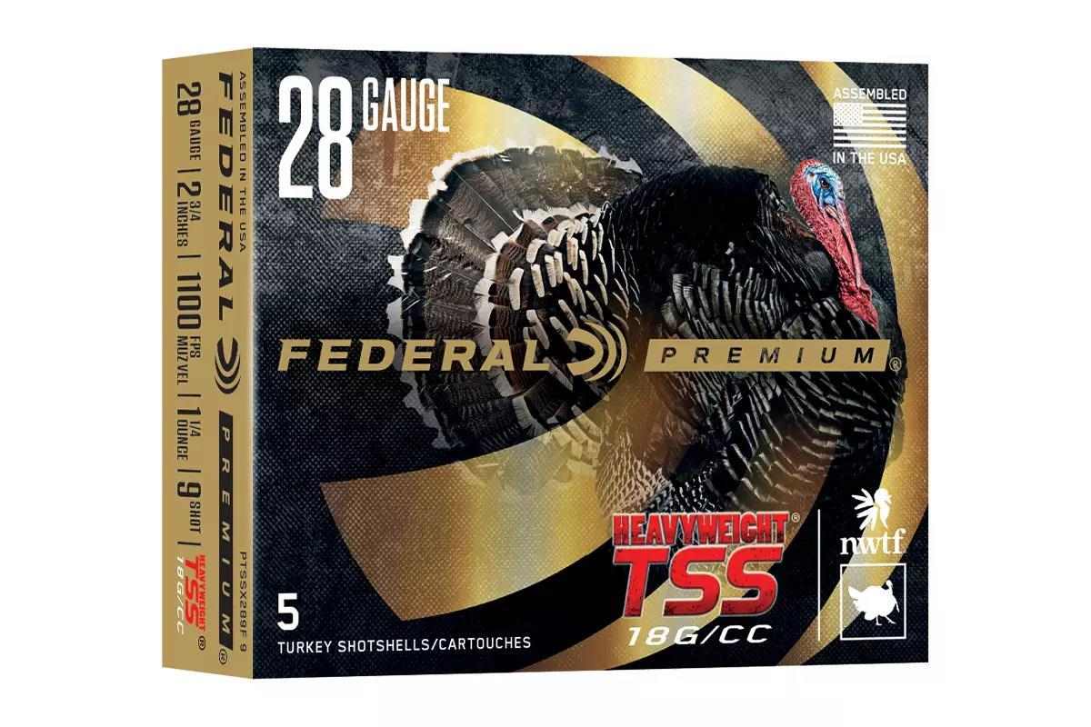 A box of federal tss turkey ammo. 