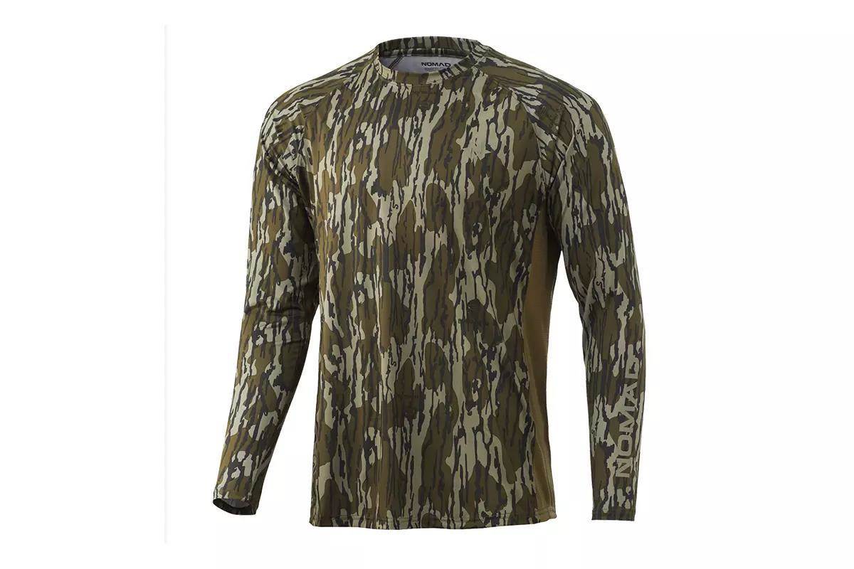 A nomad long sleeve camo shirt.