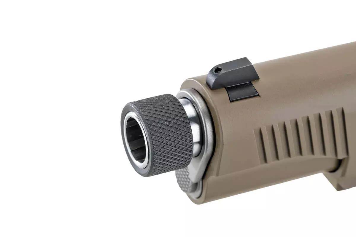 threaded barrel