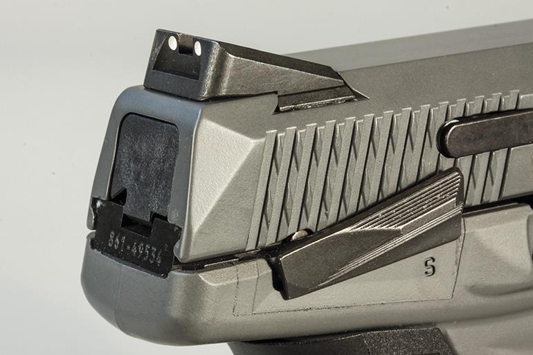 Ruger American Compact Pistol with Novak rugged LoMount sights