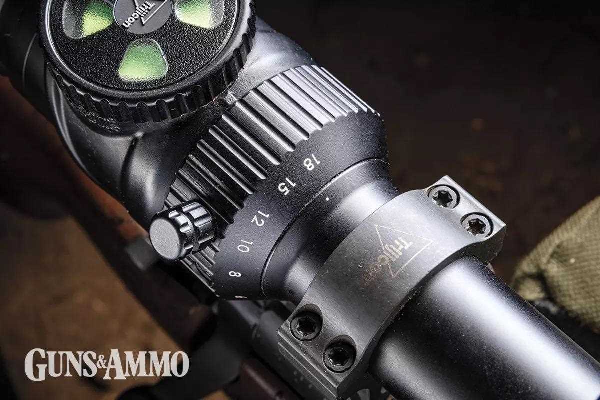 Trijicon AccuPoint 3-18x50 MOA Rifle Scope - Green Illuminated Reticle Hunting Optics