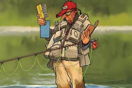 thumbnail image 2 of Irideus Hatch Fly Box With Trout Fly Threader System - 2-Pack For Easy Fishing 2 of 4