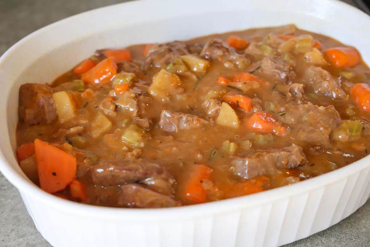 venison stew for cottage pie recipe