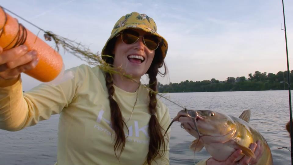 JUG FISHING - Catfish Fry on the Boat - Outdoor Channel