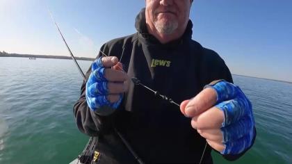 How to seal a cork fishing rod handle using U40 sealer 