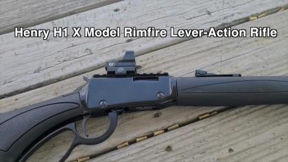 Henry H1 X Model Rimfire Lever-Action Rifle