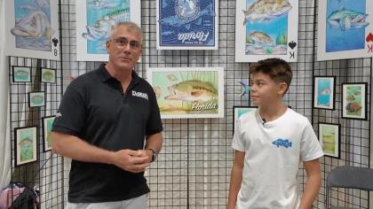 Young Artist Creates FWC's New Fish Species Card Deck