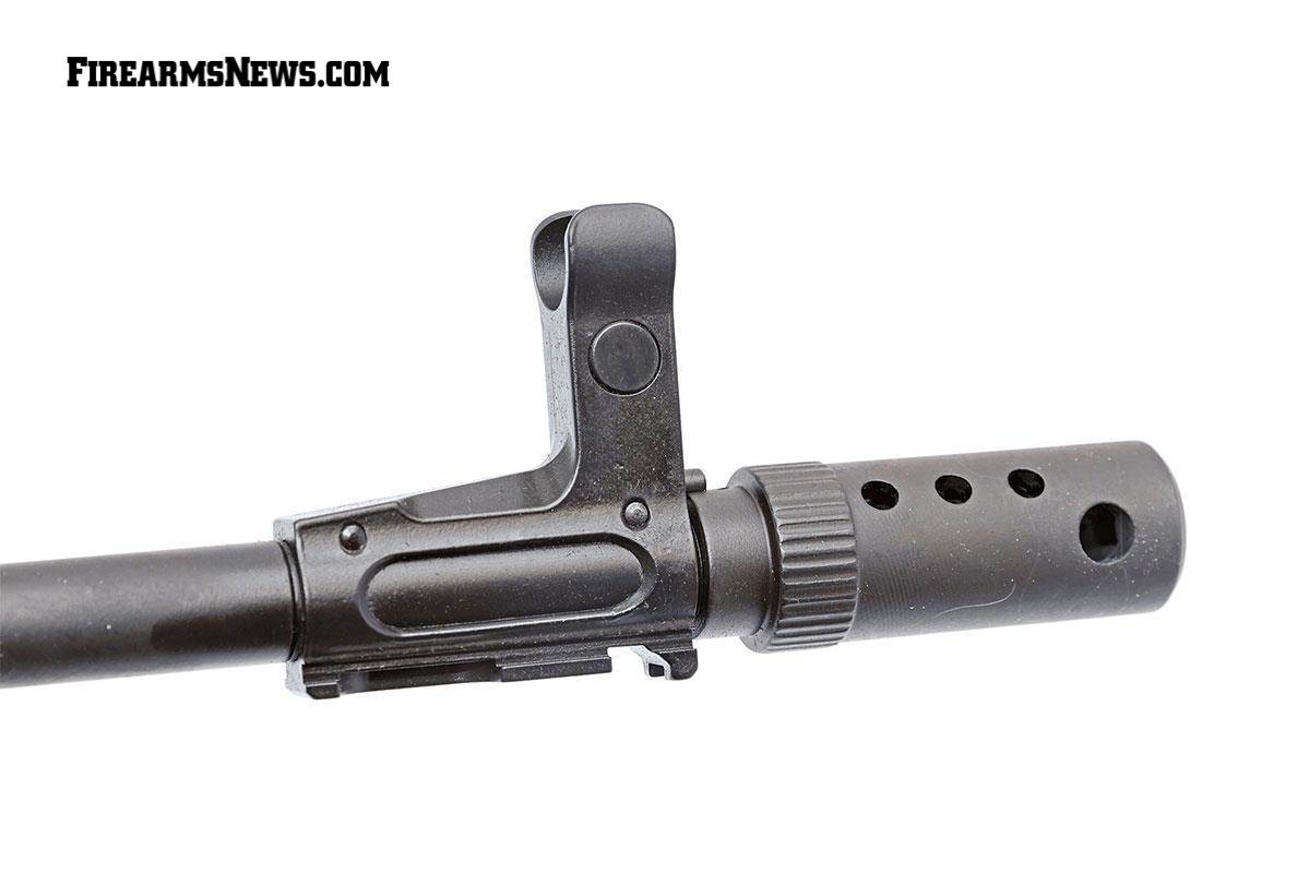 Muzzle brake of rifle