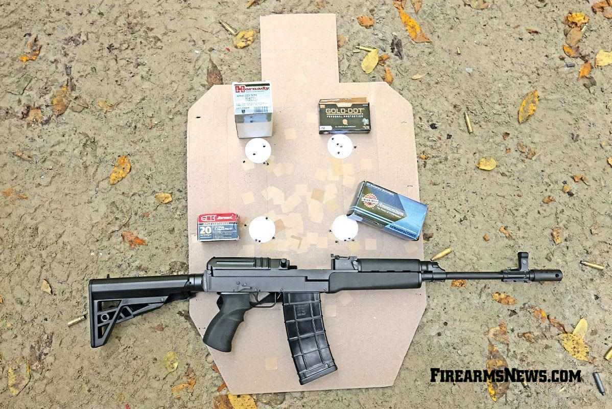 Target showing accuracy