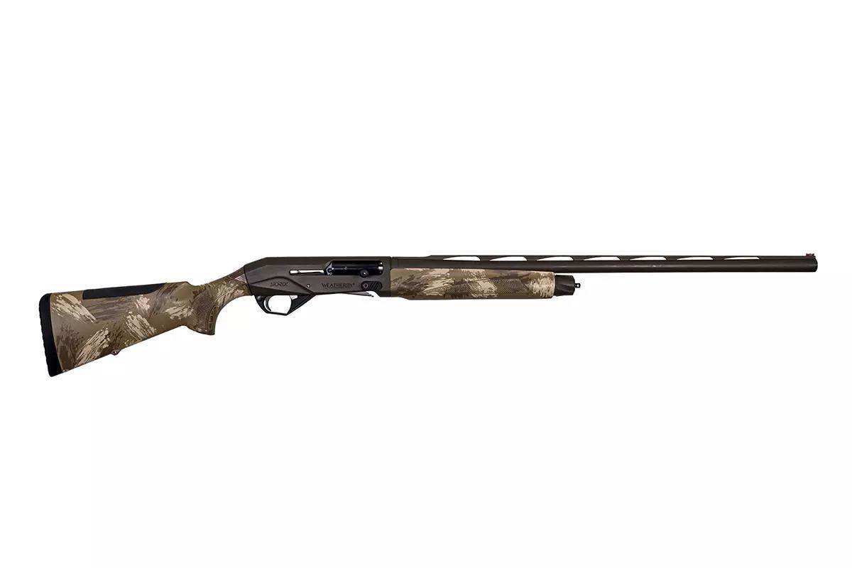 A product image of a Weatherby SORIX shotgun on a white background.