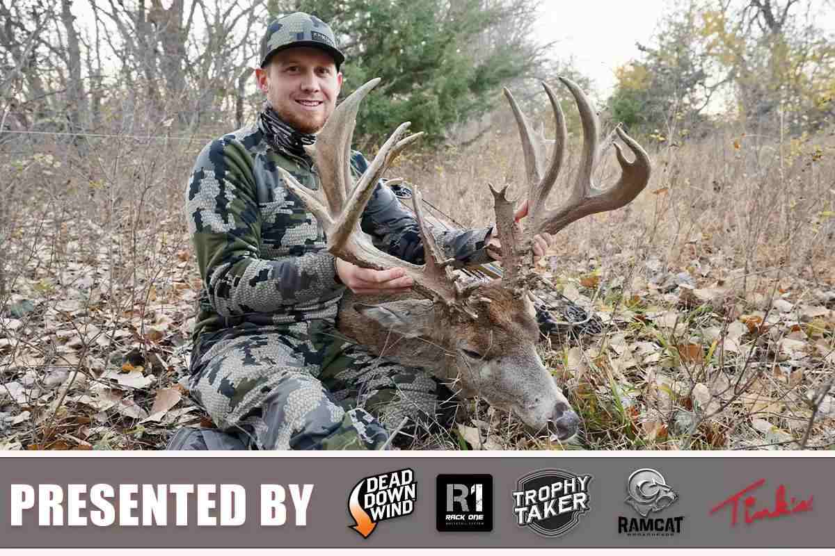 Kansas Man's Plans Change; Results in Enormous 250-class Whitetail