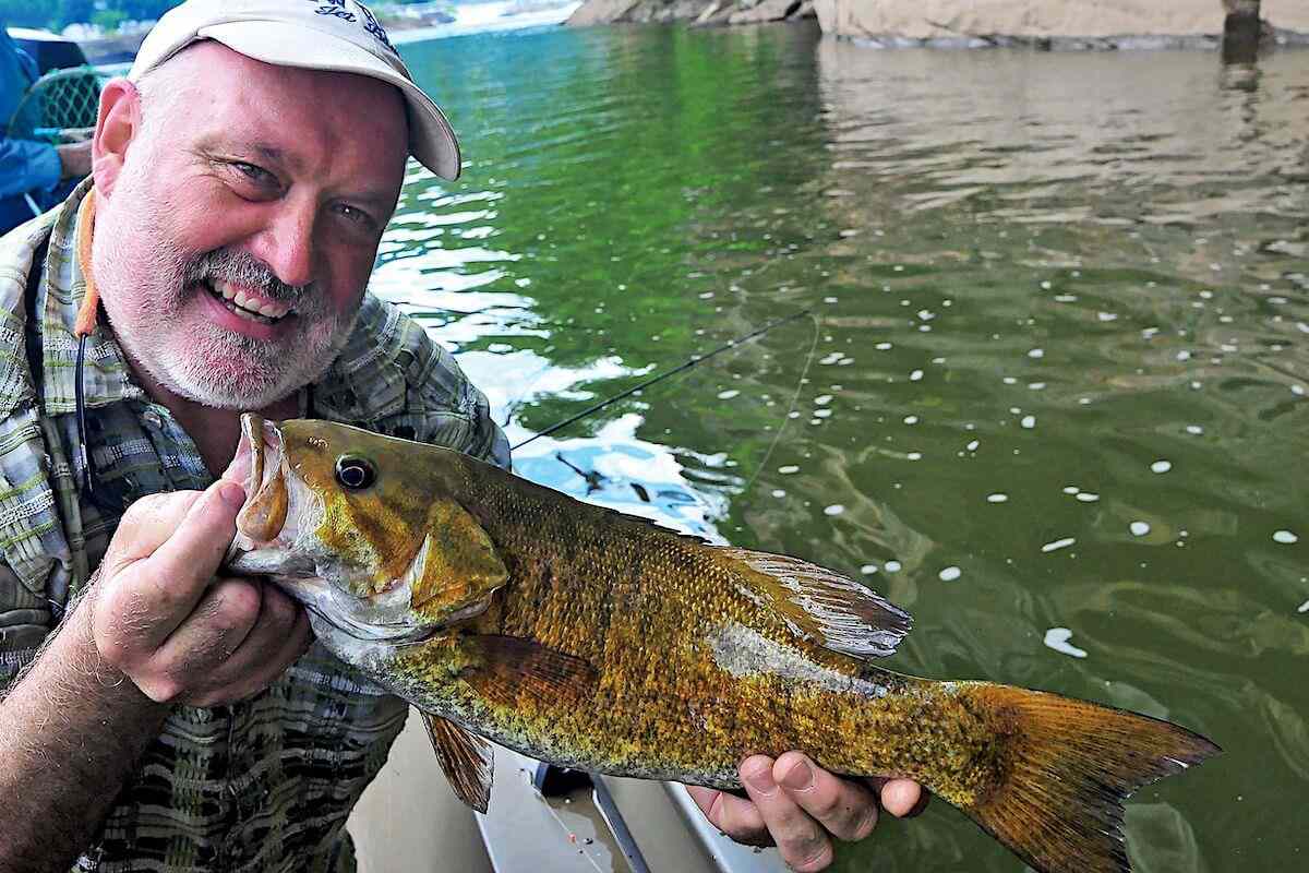 Adapting A Canoe For Smallmouth River Fishing - Smallmouth Bass Fishing -  Bass Fishing Forums