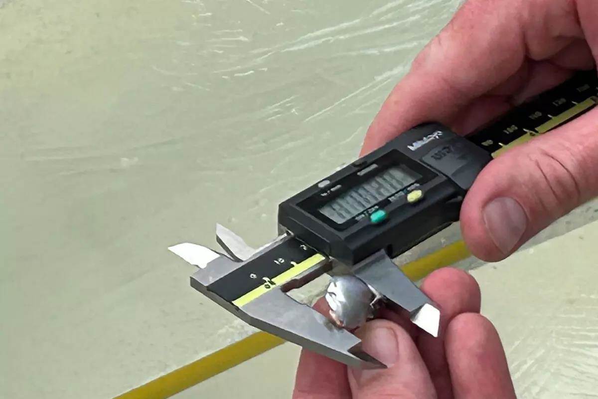 measuring bullet mushroom