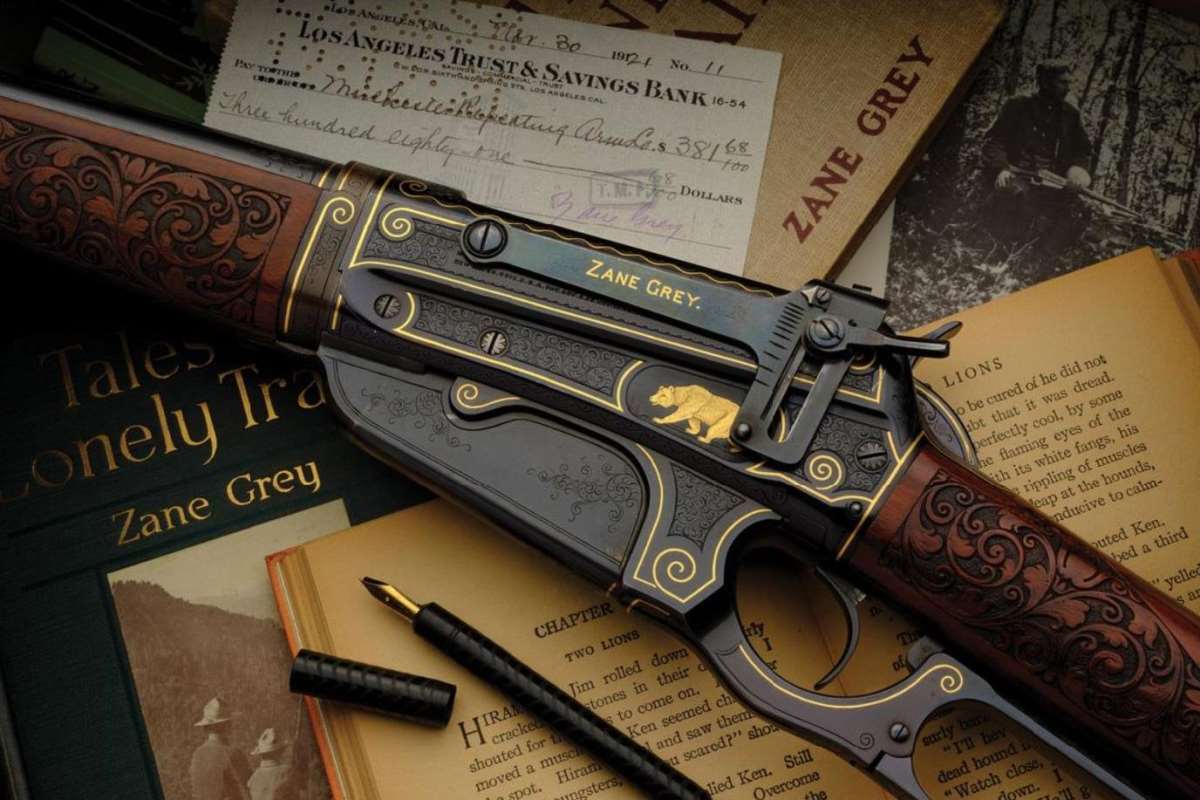 Today: Zane Grey Winchester Model 1895 Rifle Auction Begins