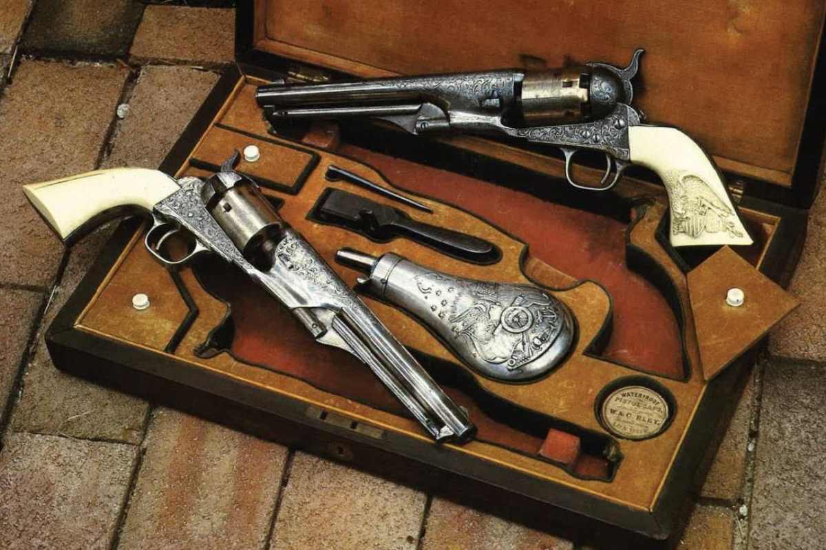Cased Colt 1861 Navy Revolvers Included in Auction This Weekend