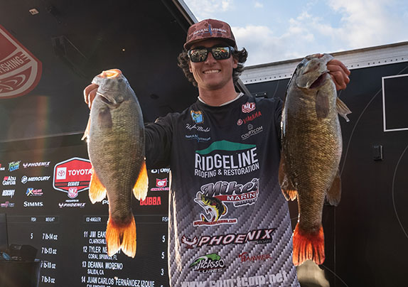 Marbut Weighs Lone 20-Plus Bag On Day 1