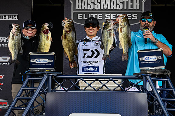 Fujita Crosses 30-Pound Mark On Day 1