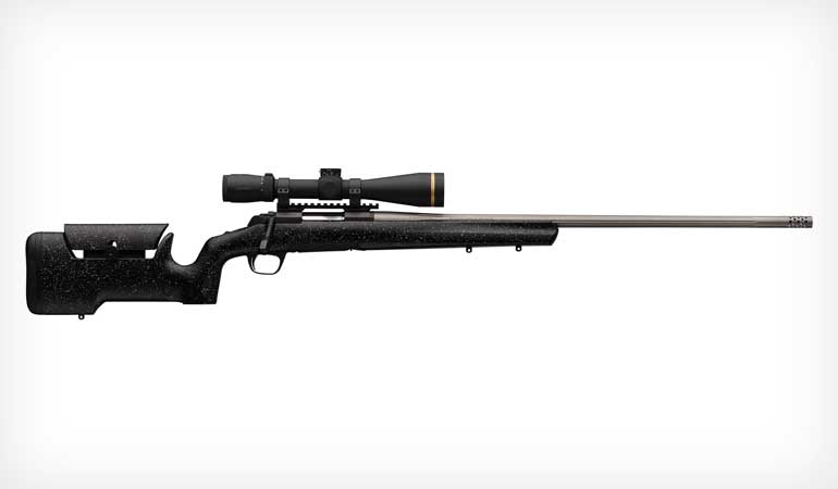 Browning's New X-Bolt Max Long Range Rifle