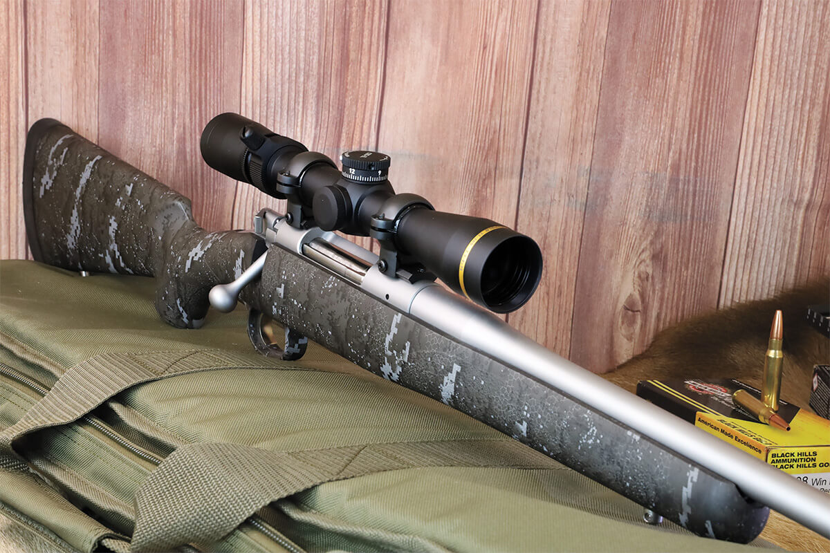 Kimber Hunter Pro Desolve Blak Controlled-Round-Feed Rifle